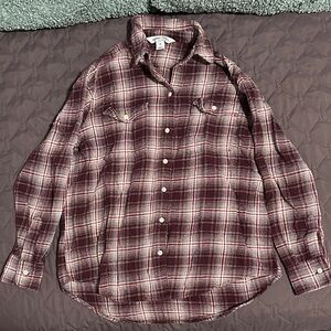 3/$10 Plaid Button-Up Shirt